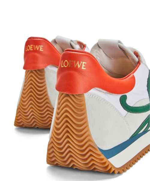 LOEWE(ロエベ)の「フロー ランナー (ナイロン&カーフ)(スニーカー・レディース・ホワイト系その他・36/38/37)」の5枚目の写真