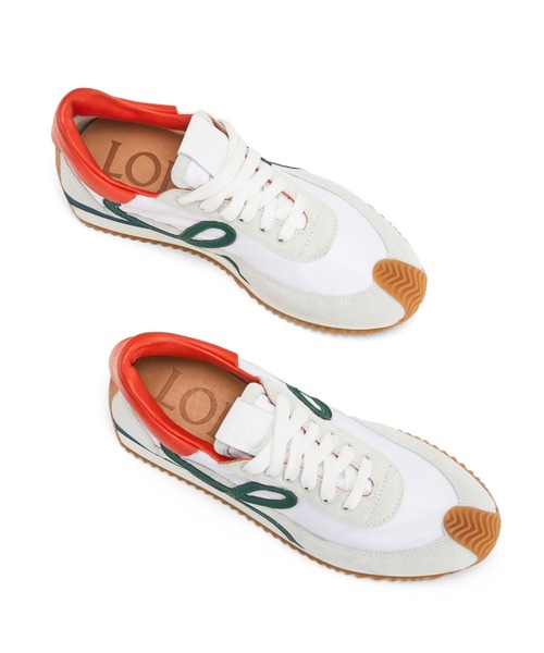 LOEWE(ロエベ)の「フロー ランナー (ナイロン&カーフ)(スニーカー・レディース・ホワイト系その他・36/38/37)」の8枚目の写真