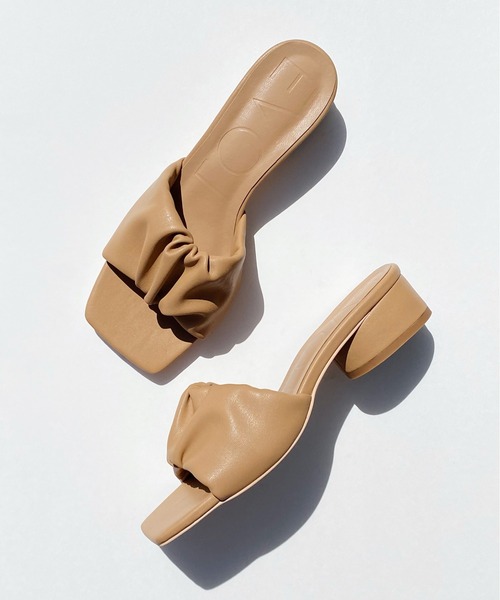 EVOL（イーボル）の「【EVOL】ソフトスクエアサンダル IQ9581（サンダル・レディース・ブラック/ベージュ/アイボリー・S/M/LL/L）」の14枚目の写真