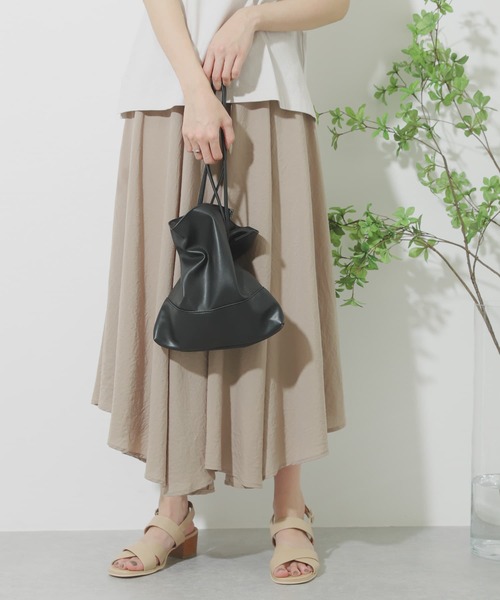 SENSE OF PLACE by URBAN RESEARCH（センスオブプレイスバイアーバンリサーチ）の「ドロストミニショルダーバッグ（ショルダーバッグ・レディース・ブラック/グリーン/ベージュ・ONE）」の2枚目の写真