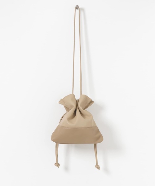 SENSE OF PLACE by URBAN RESEARCH（センスオブプレイスバイアーバンリサーチ）の「ドロストミニショルダーバッグ（ショルダーバッグ・レディース・ブラック/グリーン/ベージュ・ONE）」の9枚目の写真