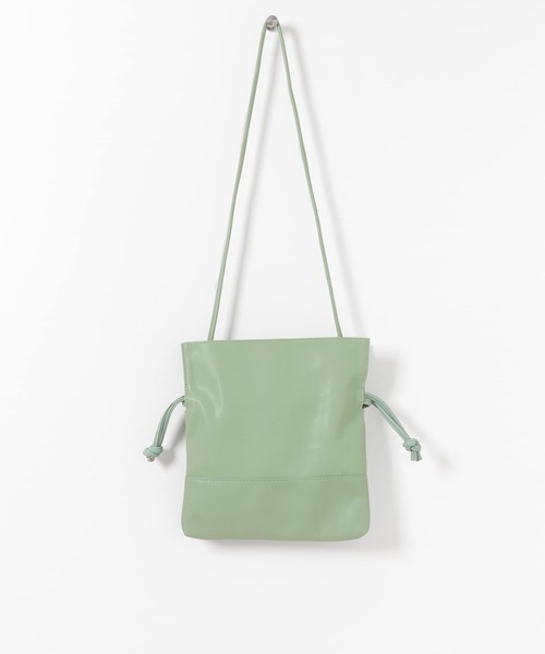SENSE OF PLACE by URBAN RESEARCH（センスオブプレイスバイアーバンリサーチ）の「ドロストミニショルダーバッグ（ショルダーバッグ・レディース・ブラック/グリーン/ベージュ・ONE）」の11枚目の写真