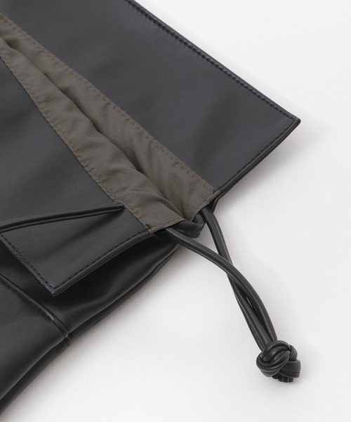 SENSE OF PLACE by URBAN RESEARCH（センスオブプレイスバイアーバンリサーチ）の「ドロストミニショルダーバッグ（ショルダーバッグ・レディース・ブラック/グリーン/ベージュ・ONE）」の10枚目の写真