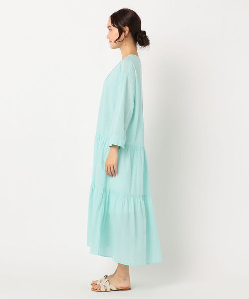 fredy repit（フレディレピ）の「ピンタックティアードワンピース（ワンピース・レディース・ブラック/イエロー/ミント・38）」の15枚目の写真