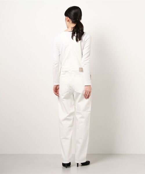 EDWIN(エドウィン)の「essentials オーバーオール(サロペット/オーバーオール・レディース・ブラック系その他/ブルー/ライトインディゴブルー/ホワイト・SMALL/MEDIUM)」の5枚目の写真