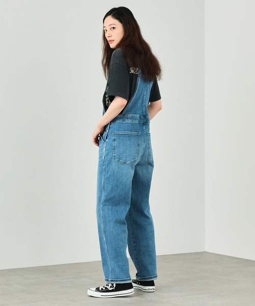 EDWIN(エドウィン)の「essentials オーバーオール(サロペット/オーバーオール・レディース・ブラック系その他/ブルー/ライトインディゴブルー/ホワイト・SMALL/MEDIUM)」の10枚目の写真