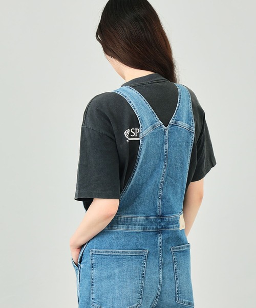 EDWIN(エドウィン)の「essentials オーバーオール(サロペット/オーバーオール・レディース・ブラック系その他/ブルー/ライトインディゴブルー/ホワイト・SMALL/MEDIUM)」の14枚目の写真