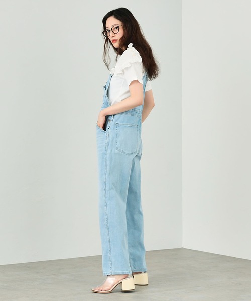 EDWIN(エドウィン)の「essentials オーバーオール(サロペット/オーバーオール・レディース・ブラック系その他/ブルー/ライトインディゴブルー/ホワイト・SMALL/MEDIUM)」の18枚目の写真