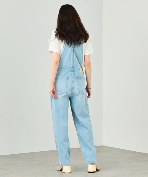 EDWIN(エドウィン)の「essentials オーバーオール(サロペット/オーバーオール・レディース・ブラック系その他/ブルー/ライトインディゴブルー/ホワイト・SMALL/MEDIUM)」の21枚目の写真