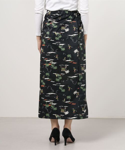 KiU(キウ)の「KiU/キウ ウォータープルーフ ロンジー レインスカート K212-179(レインコート/ポンチョ・レディース・ブラック・FREE)」の3枚目の写真