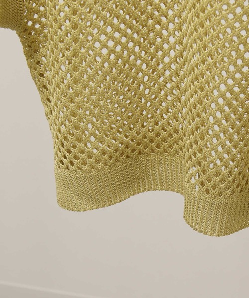 Chillfar（チルファー）の「ざっくり2wayニットベスト（ベスト・レディース・ブラック/アイボリー/カーキブラウン/ライトイエロー/グレイッシュベージュ・FREE）」の13枚目の写真