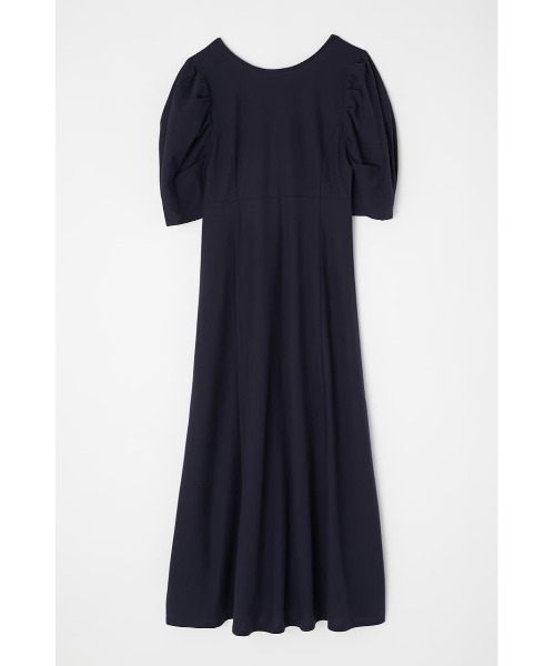 MOUSSY（マウジー）の「BACK OPEN PUFF SHOULDER ドレス（ワンピース・レディース・ブラウン/ライトカーキ/ダークネイビー・1/2）」の12枚目の写真