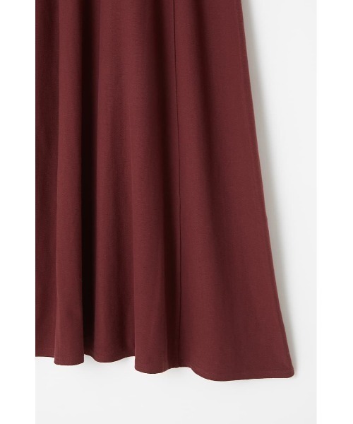 MOUSSY（マウジー）の「BACK OPEN PUFF SHOULDER ドレス（ワンピース・レディース・ブラウン/ライトカーキ/ダークネイビー・1/2）」の11枚目の写真