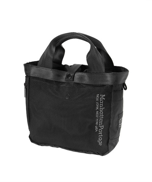 ManhattanPortage マンハッタンポーテージ トートバッグ ブラック GARMENT DISTRICT TOTE BAG | Manhattan Portage BLACK LABEL