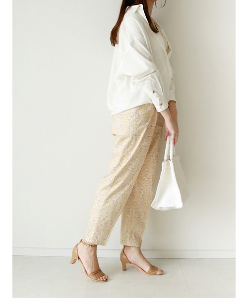 Te chichi(テチチ)の「綿麻2WAYカシュクールBIGシャツ(シャツ/ブラウス・レディース・モカ/カーキ/オフホワイト・フリ-)」の7枚目の写真