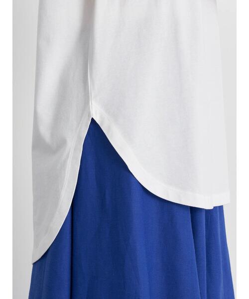 earth music&ecology（アースミュージックアンドエコロジー）の「Let's have a break ビッグチュニック ＊（Tシャツ/カットソー・レディース・オフホワイト・FREE）」の18枚目の写真