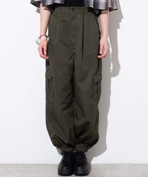 WEGO（ウィゴー）の「WEGO/ハイウエストカーゴポケットパンツ（カーゴパンツ・レディース・ホワイト/ブラック/その他1/その他2/カーキ/グリーン系その他・FREE）」の15枚目の写真
