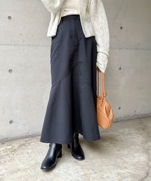 CAPRICIEUX LE'MAGE | アシメ切替マーメイドスカート(スカート)