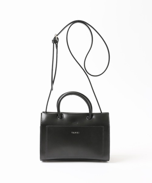 YAHKI(ヤーキ)の「【YAHKI /ヤーキ】W FACE SHOULDER BAG:ショルダーバッグ◆(ショルダーバッグ・レディース・ホワイト系その他/ブラック・FREE)」の7枚目の写真