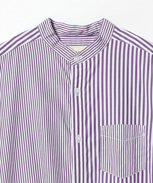 BEAMS BOY（ビームスボーイ）の「BEAMS BOY / スタンドカラー ロングスリーブ ワンピース（ワンピース・レディース・パープル/ミント・ONE SIZE）」の13枚目の写真