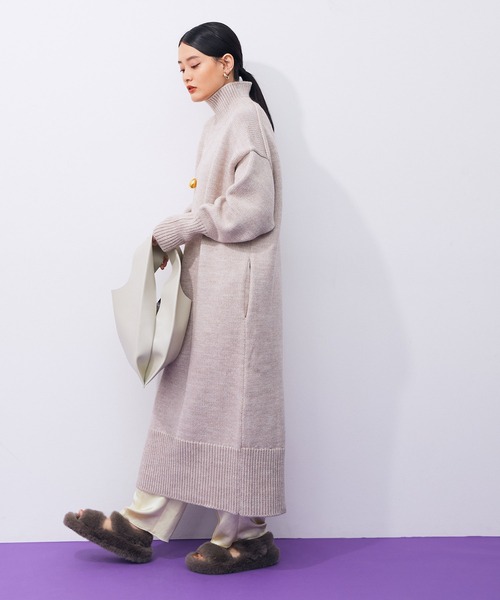 ADAM ET ROPE'（アダムエロペ）の「エコファースライダーサンダル（サンダル・レディース・チャコールグレー/ブラック・38/39/36/37）」の17枚目の写真