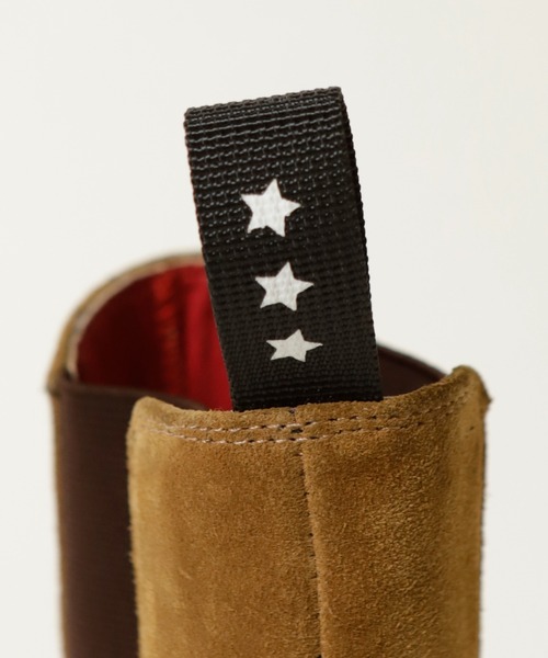 RATTLE TRAP(ラトルトラップ)の「スエードサイドゴアヒールブーツ(ブーツ・メンズ・ブラック/ベージュ・L/M/S)」の16枚目の写真