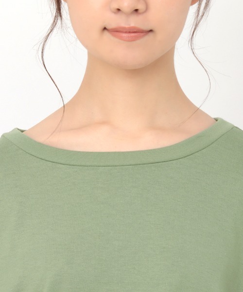 チチカカ（チチカカ）の「袖ライン刺繍トップス（Tシャツ/カットソー・レディース・ブラック/オフホワイト/カーキ・FREE）」の17枚目の写真