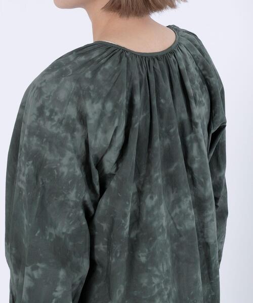 coen(コーエン)の「タイダイ染めロングワンピース(ワンピース・レディース・ダークグレー/ベージュ・FREE)」の16枚目の写真