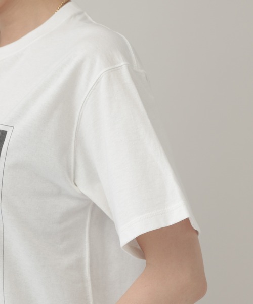 Curensology シフォントリミングＴシャツ美品 BLUESCENTRIC〈ブルーセントリック〉 FOREINER Tシャツ