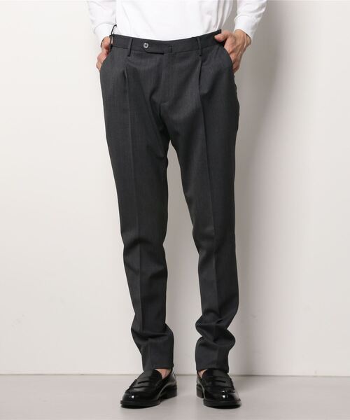 PT TORINO / 'TRAVEL EVO FIT' ウールストレッチウォッシャブルパンツ