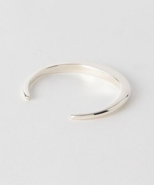 BYOKA(ビョーカ)の「<BYOKA(ビョーカ)>CRESCENT SV バングル(バングル/リストバンド・レディース・シルバー・FREE)」の3枚目の写真