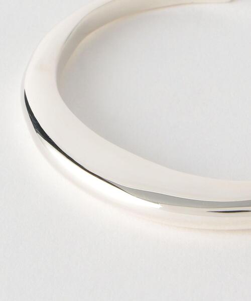 BYOKA(ビョーカ)の「<BYOKA(ビョーカ)>CRESCENT SV バングル(バングル/リストバンド・レディース・シルバー・FREE)」の5枚目の写真