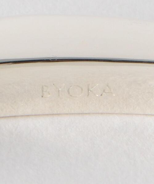 BYOKA(ビョーカ)の「<BYOKA(ビョーカ)>CRESCENT SV バングル(バングル/リストバンド・レディース・シルバー・FREE)」の2枚目の写真