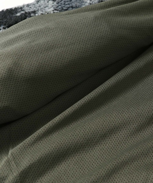 KRIFF MAYER(クリフメイヤー)の「柄ボアスタンドJK(ブルゾン・メンズ・グレー/カーキ/ブルー・SMALL/MEDIUM/LARGE/X-LARGE)」の16枚目の写真