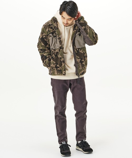 KRIFF MAYER(クリフメイヤー)の「柄ボアスタンドJK(ブルゾン・メンズ・グレー/カーキ/ブルー・SMALL/MEDIUM/LARGE/X-LARGE)」の12枚目の写真