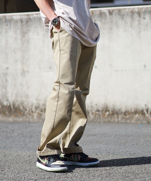 ok.soon×dickies wide chino pants(new beige) | o