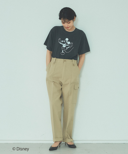 Rouge vif（ルージュヴィフ）の「別注GOOD ROCK SPEED ミッキー/Tシャツ（Tシャツ/カットソー・レディース・ホワイト/ブラック・フリー）」の11枚目の写真
