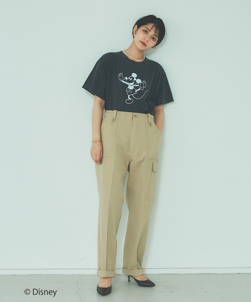 Rouge vif（ルージュヴィフ）の「別注GOOD ROCK SPEED ミッキー/Tシャツ（Tシャツ/カットソー・レディース・ホワイト/ブラック・フリー）」の15枚目の写真