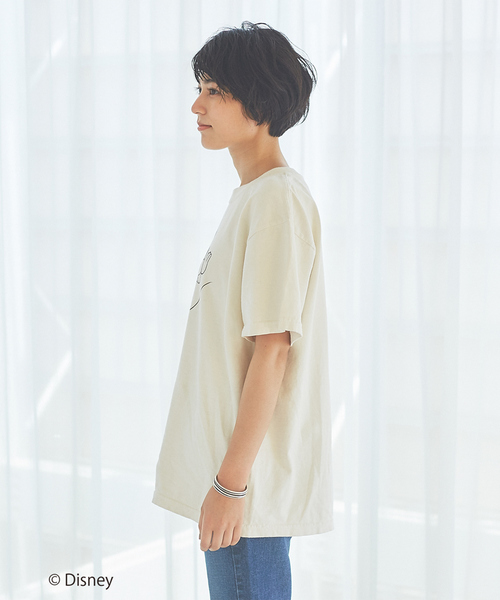 Rouge vif（ルージュヴィフ）の「別注GOOD ROCK SPEED ミッキー/Tシャツ（Tシャツ/カットソー・レディース・ホワイト/ブラック・フリー）」の13枚目の写真