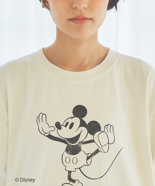 Rouge vif（ルージュヴィフ）の「別注GOOD ROCK SPEED ミッキー/Tシャツ（Tシャツ/カットソー・レディース・ホワイト/ブラック・フリー）」の16枚目の写真