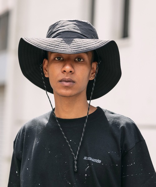 THE NORTH FACE（ザノースフェイス）の「THE NORTH FACE/ザ・ノースフェイス HORIZON BREEZE BRIM ハット サイドロゴ（ハット・メンズ・ブラック・L/XL）」の11枚目の写真