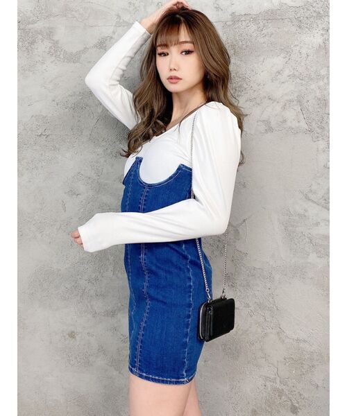 GYDA(ジェイダ)の「パフスリーブ TOPS(Tシャツ/カットソー・レディース・オフホワイト/ブラック・FREE)」の12枚目の写真