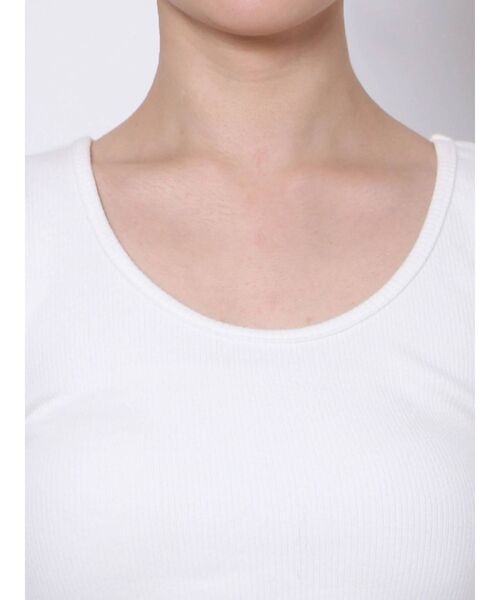 GYDA(ジェイダ)の「パフスリーブ TOPS(Tシャツ/カットソー・レディース・オフホワイト/ブラック・FREE)」の19枚目の写真