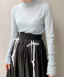 lilLilly | シースルーハイネックトップス(Tシャツ/カットソー)