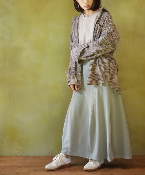 BKhome（ビーケーホーム）の「サキゾメチェックCPO（シャツ/ブラウス・レディース・マルチ/ベージュ/ブラック・FREE）」の17枚目の写真