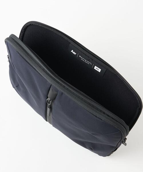 Aer(エアー)の「【別注】 <WWS(ダブリューダブリューエス)×Aer(エアー)×BEAUTY&YOUTH> TECHFOLIO 13inch/PCケース(PC・タブレットケース・メンズ・ネイビー・FREE)」の7枚目の写真