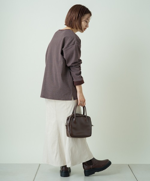 Kastane（カスタネ）の「SETUPミリタリーマーメイドスカート（スカート・レディース・アイボリー/カーキ/ブラック/ダークブラウン・FREE/1/2）」の18枚目の写真