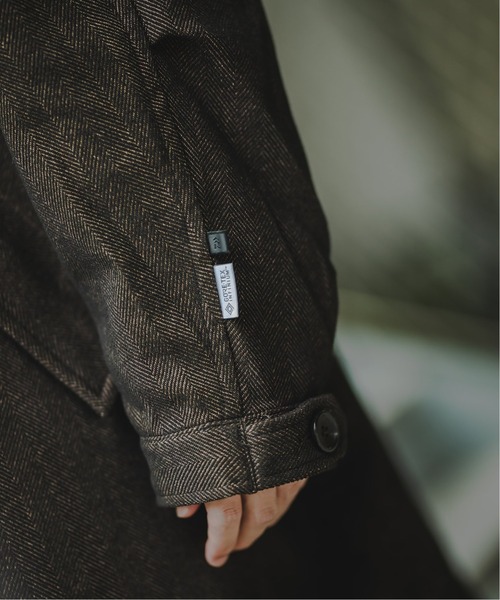 DAIWA PIER39(ダイワピア39)の「【DAIWA PIER39/ ダイワ ピア39】GORE-TEX INFINIUMTECH TWEED SOUTIEN COLLAR COAT(ステンカラーコート・メンズ・ベージュ/ブラウン・MEDIUM/LARGE)」の16枚目の写真