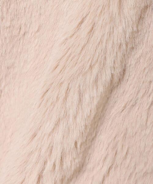 INGNI(イング)の「エコファーパーカー(ブルゾン・レディース・ブラック/ベージュ/アイボリー・M)」の11枚目の写真