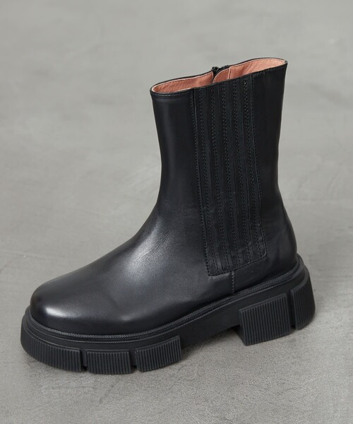 「Firsthand」 ショートブーツ M ブラック WOMEN Firsthand（ファーストハンド）の「Firsthand⁄ファーストハンド